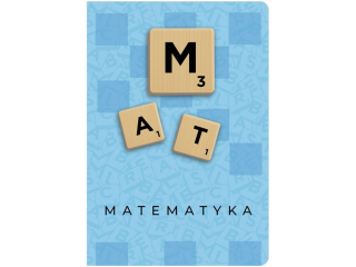ZESZYT TEMATYCZNY A5/60k. kratka / SCRABLE - MATEMATYKA [opakowanie=5szt]