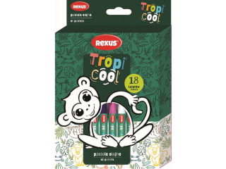 PASTELE OLEJNE 18kol. / REXUS TROPICOOL