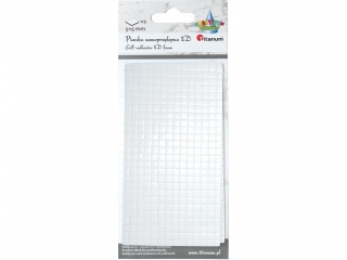 Pianka samoprzylepna 3D bia�a 5x5mm 2 arkusze