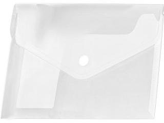 Koperta PP na zatrzask TETIS A5 transparentna