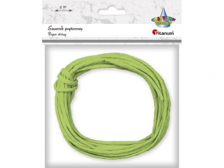 Sznurek papierowy O3, 5mm 5m zielony