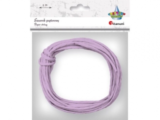 Sznurek papierowy O3, 5mm 5m wrzosowy