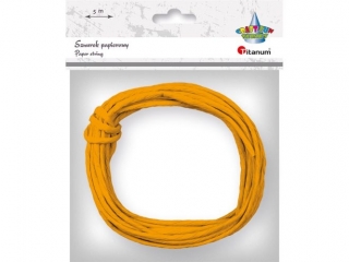 Sznurek papierowy O3, 5mm 5m pomara�czowy