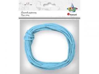 Sznurek papierowy O3, 5mm 5m jasnoniebieski