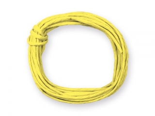 Sznurek papierowy O3, 5mm 5m cytrynowy