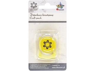 Dziurkacz z motywem 18mm wz�r nr 4 Kwiatek zarys