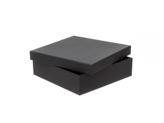 PUDEŁKO TEKTUROWE 23, 5X23, 5X6, 5CM - CZARNY NZWR-DLP