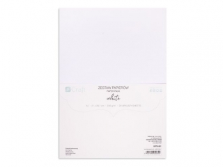 ZESTAW PAPIER�W 220G - BIA�Y, A4, 20 ARK. [opakowanie=3szt] NZWR-DLP
