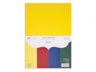 ZESTAW PAPIER�W 220G - BASIC, A4, 20 ARK. [opakowanie=3szt] NZWR-DLP