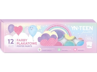 YNT FARBY PLAKATOWE 12K. PASTEL[1x24