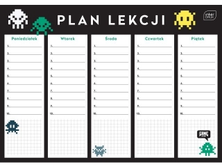 Plan lekcji INTERDRUK A4 Boys