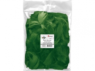 Pi�rka dekoracyjne puch 16g ciemnozielone