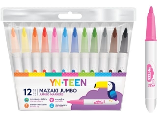 Mazaki INTERDRUK Jumbo 12 kolorw
