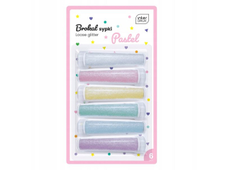 Brokat sypki INTERDRUK 7g pastel