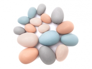 Jajka DPCRAFT 16 szt. Dusty pastel