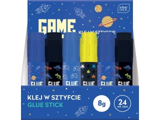 Klej w sztyfcie INTERDRUK Game over 8g