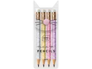 INT OŁÓWKI MINI GLITTER 4SZT