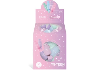 Gumka do cierania INTERDRUK YNTeen Candy Pastel