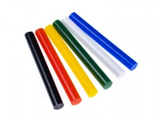 Wkady klejowe DPCRAFT kolorowe 11mm 6szt.