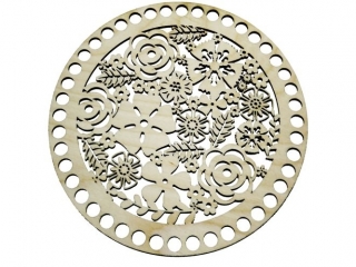 Baza do szydełkowania DPCRAFT Kwiaty 20cm