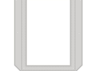 WYKROJNIK DP CRAFT - RAMKA NA ZDJ�CIE 14, 9 CM X 12 CM