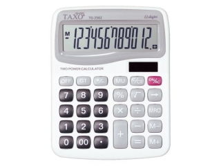 Kalkulator Taxo Tg-2562 Biały