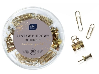 Zestaw biurowy 120el. Satin Gold
