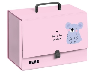Teczka z rączką C4 10cm BEBE Kids Pastel