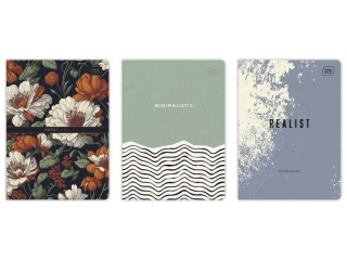 Zeszyt B5 60k. INTERDRUK M 70g UV, kratka