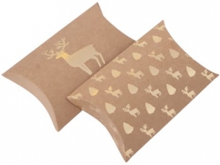 PUDE�KA SK�ADANE PILLOW BOX, 15X13, 5 CM, JELE�, 2 SZT. [opakowanie=6szt] BN-DLP