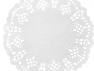 SERWETKI PAPIEROWE 11,5 CM, 30 SZT. - BIA�E