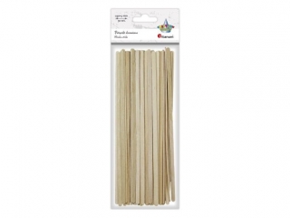 Drewniane patyczki proste 5x190mm naturalne 50szt.