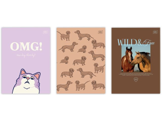 Zeszyt A4 32# M 70g UV Girls II [opakowanie=10szt] PROMO26ZE