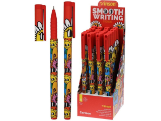 D�ugopis automatyczny "CARTOON" 0, 7 VINSON [opakowanie=20szt]
