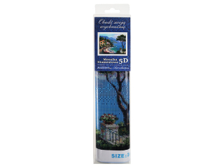 Mozaika diamentowa 5D 40x30cm ZATOKA NAD MORZEM �R�DZIEMNYM pozioma