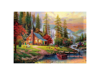 Mozaika diamentowa 5D 40x30cm JESIE� pozioma
