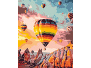 Malowanie po numerach 40x50cm KAPADOCJA pionowy