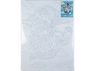 Malowanie po numerach 30x40cm KOTEK pionowy