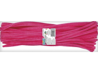 Druciki dekoracyjne 0, 6x30cm różowe 50szt.