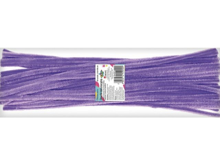 Druciki dekoracyjne 0, 6x30cm jasnofioletowe 50szt.