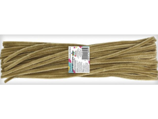 Druciki dekoracyjne 0, 6x30cm beowe 50szt.