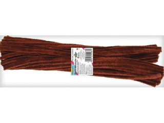 Druciki dekoracyjne 0, 6x30cm brzowe 50szt.