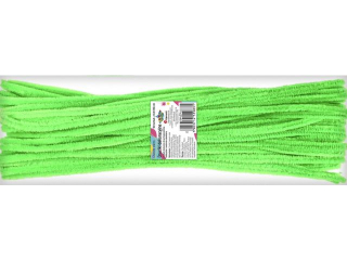 Druciki dekoracyjne 0, 6x30cm jasnozielone 50szt.