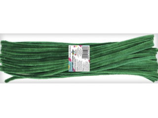 Druciki dekoracyjne 0, 6x30cm ciemnozielone 50szt.