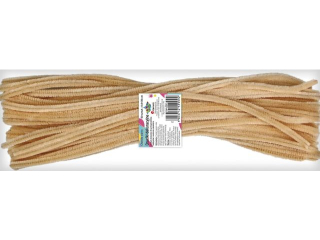 Druciki dekoracyjne 0, 6x30cm cieliste 50szt.