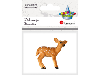 Jelonek z żywicy wysokość 45mm, długość 50mm, szerokość 20mm jasnobrązowy 1szt.