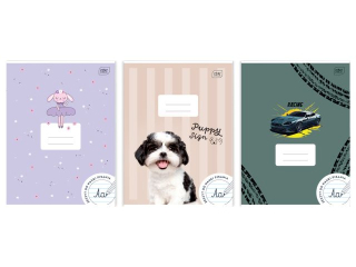 Zeszyt A4 32 3= Mix [opakowanie=10szt]