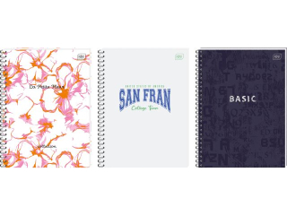 Ko�ozeszyt B5 120# 70g z perf. [opakowanie=5szt]