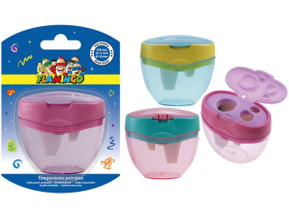 Temper�wka plastikowa 3-otworowa (O8/11/16mm) 3 pastelowe wesje kolorystyczne [opakowanie=12szt]