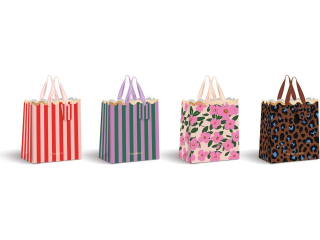 Torebka prezentowa du�a Gold Shape [opakowanie=12szt]